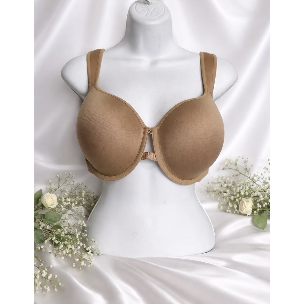 Third Love Bra 24/7 Classic Full Coverage Taupe Underwire Smooth Cup Size 44C